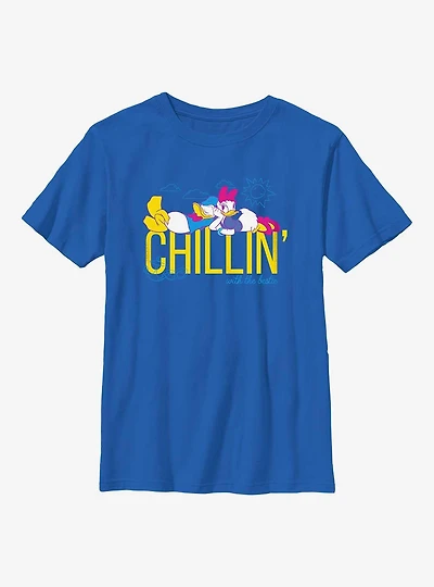 Disney Donald Duck & Daisy Chillin With The Bestie Youth T-Shirt
