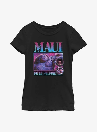 Disney Moana Y2K Maui Youth Girls T-Shirt