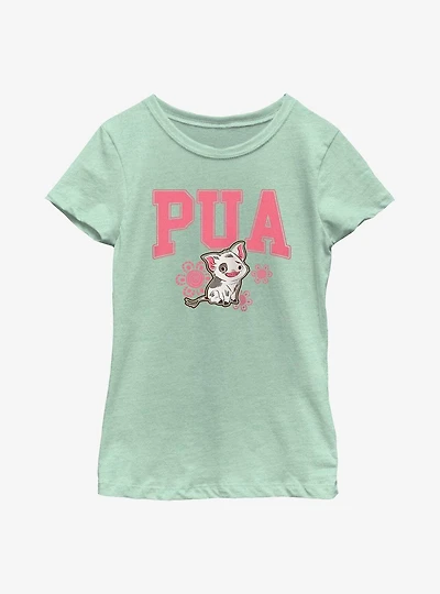 Disney Moana Pua Collegiate Youth Girls T-Shirt