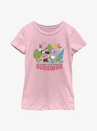 Disney Minnie Mouse & Friends Make Your Own Sunshine Youth Girls T-Shirt