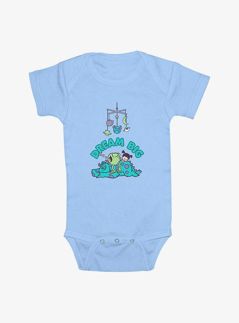 Disney Pixar Monsters Inc Dream Big Infant Bodysuit