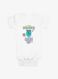 Disney Pixar Monsters Inc Ordered A Wake Up Infant Bodysuit