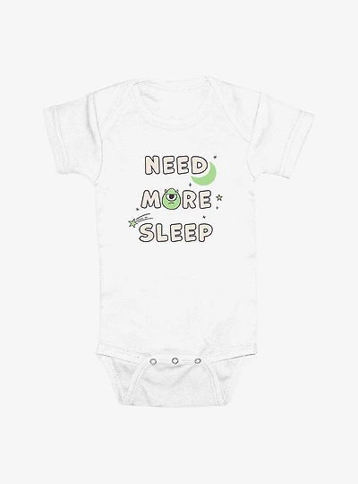 Disney Pixar Monsters Inc Need More Sleep Infant Bodysuit