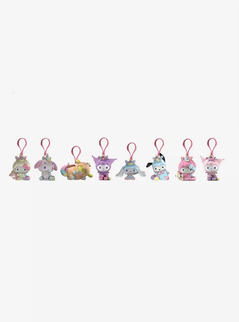 Sanrio Hello Kitty and Friends Unicorn Blind Bag Figural Bag Clips