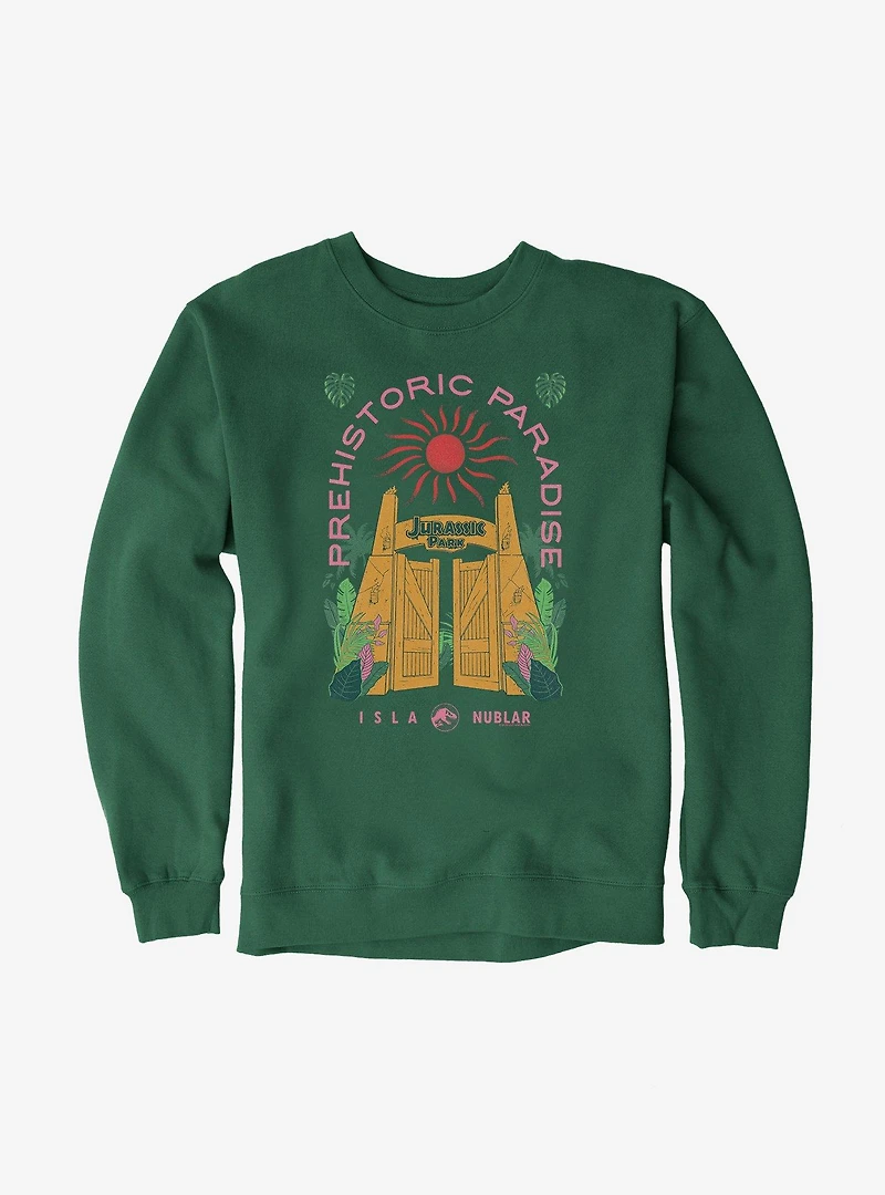 Jurassic Park Prehistoric Paradise Sweatshirt