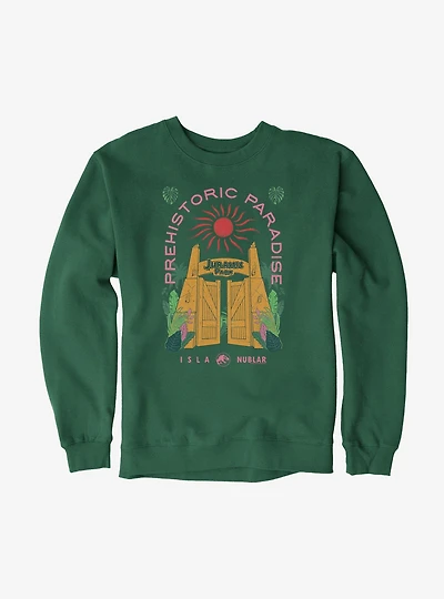Jurassic Park Prehistoric Paradise Sweatshirt