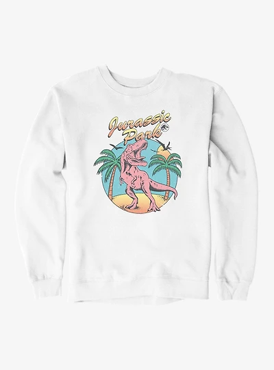 Jurassic Park T-Rex Beach Sweatshirt