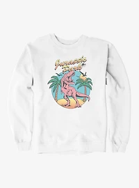Jurassic Park T-Rex Beach Sweatshirt