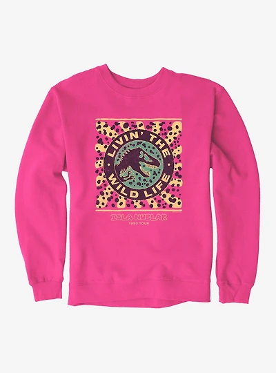 Jurassic Park Livin' The Wild Life Sweatshirt