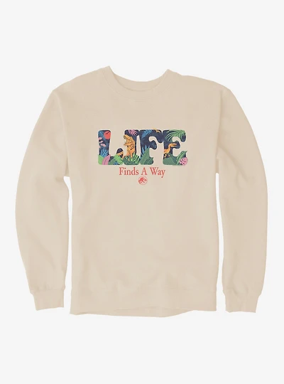 Jurassic Park Finds A Way Sweatshirt
