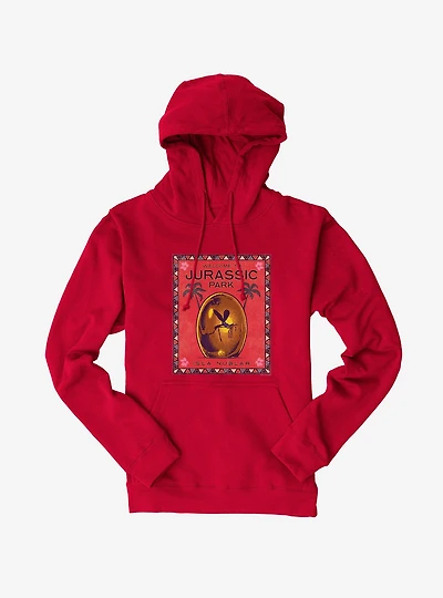 Jurassic Park Welcome Poster Hoodie