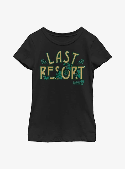 Nintendo Luigi's Mansion 3 Last Resort Youth Girls T-Shirt