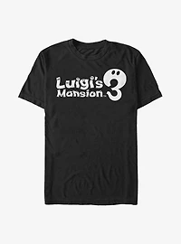 Nintendo Luigi's Mansion 3 Logo T-Shirt