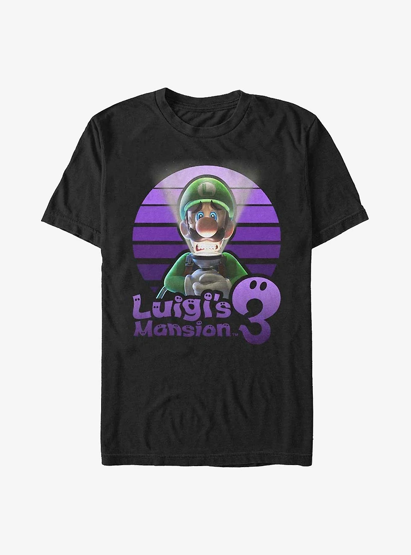 Nintendo Luigi's Mansion 3 Scared Luigi T-Shirt