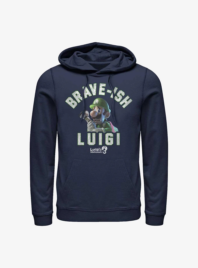 Nintendo Luigi's Mansion 3 Brave-Ish Luigi Hoodie
