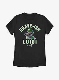 Nintendo Luigi's Mansion 3 Brave-Ish Luigi Womens T-Shirt