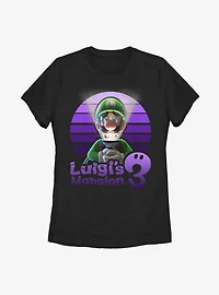 Nintendo Luigi's Mansion 3 Scared Luigi Womens T-Shirt