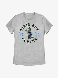 Nintendo Luigi's Mansion 3 Timid But Clever Luigi Womens T-Shirt