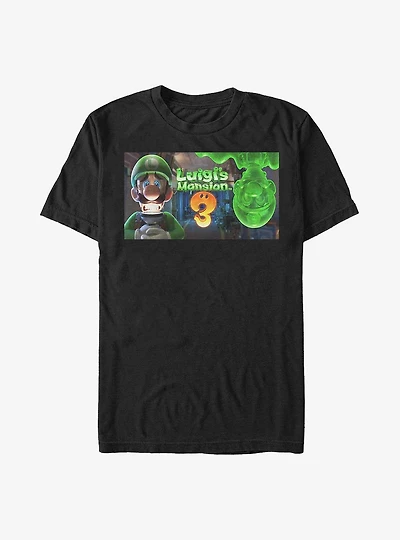 Nintendo Luigi's Mansion 3 Gooigi Banner T-Shirt