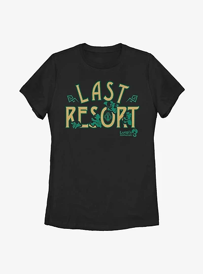 Nintendo Luigi's Mansion 3 Last Resort Womens T-Shirt