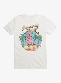 Jurassic Park T-Rex Beach T-Shirt