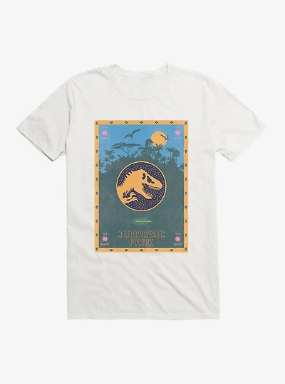 Jurassic Park Retro Poster T-Shirt