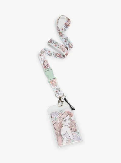 Disney The Little Mermaid Ariel Illustrated Lanyard — BoxLunch Exclusive