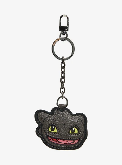 Loungefly DreamWorks How to Train Your Dragon Toothless Face Keychain - BoxLunch Exclusive