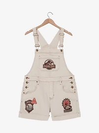 Jurassic Park Logo Women's Plus Overall Shorts — BoxLunch Exclusive