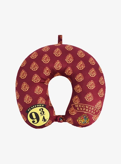 FUL Harry Potter Hogwarts Express Travel Neck Pillow Burgundy