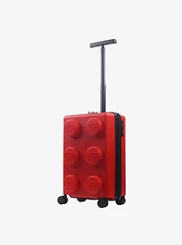 FUL LEGO Signature Brick 2x3 Trolley Expandable Carry-On Luggage Red