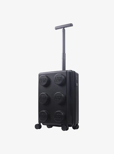 FUL LEGO Signature Brick 2x3 Trolley Expandable Carry-On Luggage Black