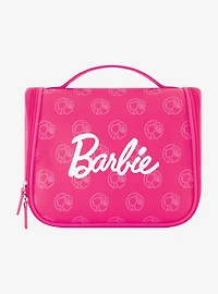 FUL Barbie All Over Logo Pattern Cosmetic Bag