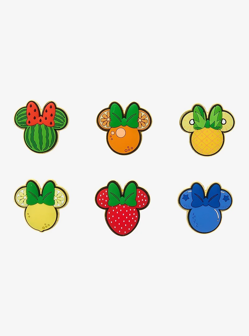 Loungefly Disney Minnie Mouse Fruit Silhouettes Scented Blind Box Enamel Pin - BoxLunch Exclusive