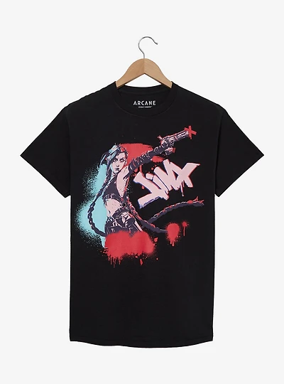 Arcane Jinx Graffiti T-Shirt