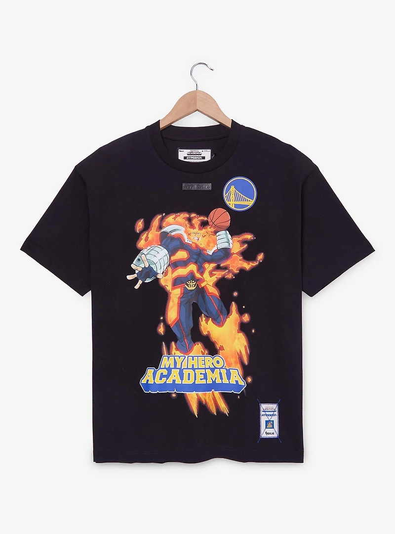 Hyperfly NBA x My Hero Academia Endeavor Golden State Warriors T-Shirt - BoxLunch Exclusive