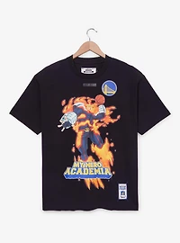 Hyperfly NBA x My Hero Academia Endeavor Golden State Warriors T-Shirt - BoxLunch Exclusive