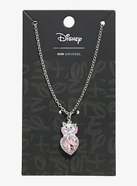 Disney The Aristocats Marie Rhinestone Heart Necklace - BoxLunch Exclusive