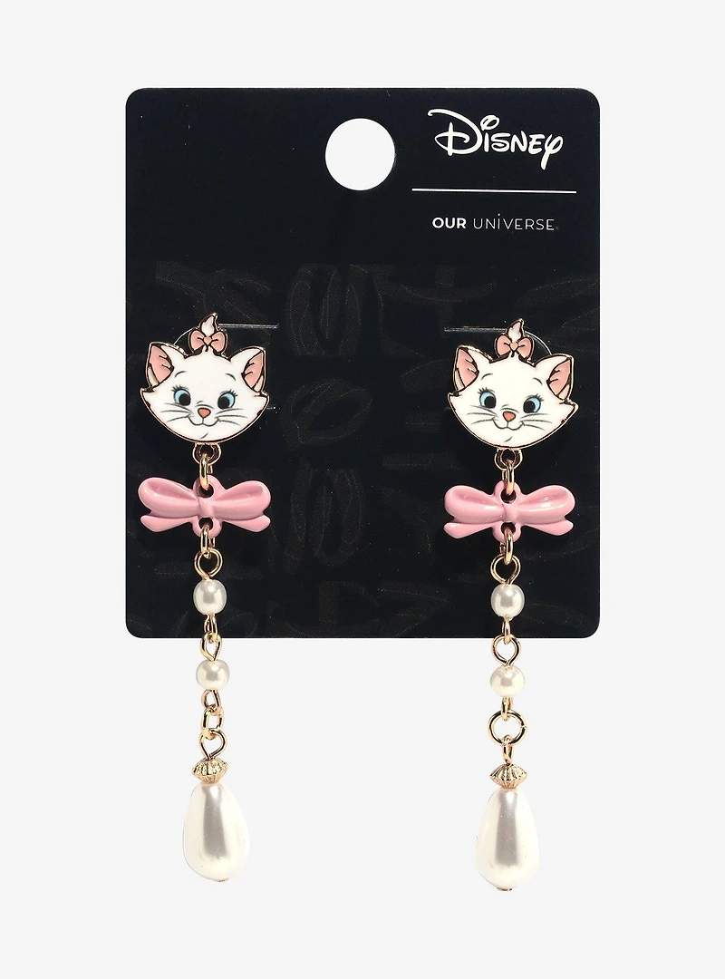 Our Universe Disney The Aristocats Marie Bow Earrings