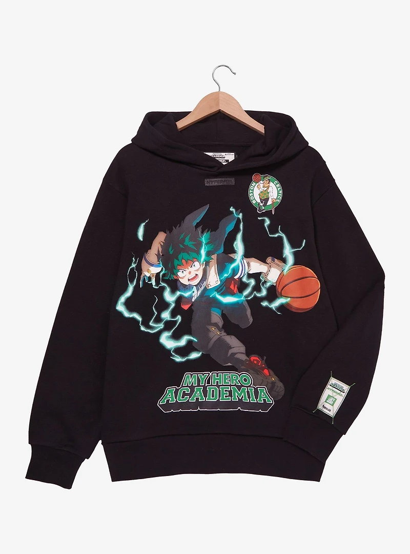 Hyperfly NBA x My Hero Academia Deku Boston Celtics Hoodie - BoxLunch Exclusive