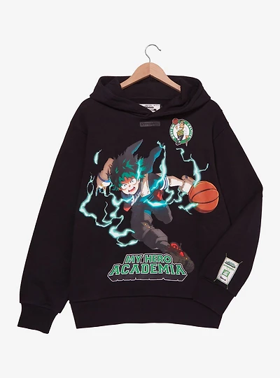 Hyperfly NBA x My Hero Academia Deku Boston Celtics Hoodie - BoxLunch Exclusive
