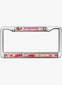 Wizard of Oz Dog Person Metal Frame License Plate