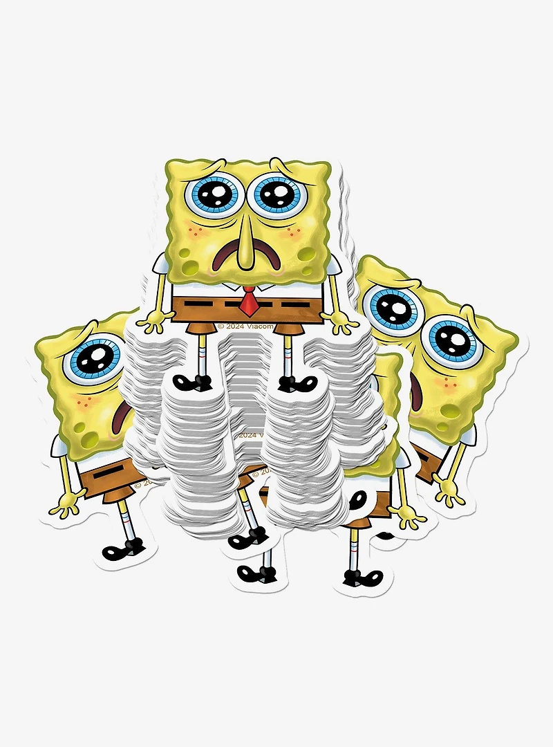 SpongeBob SquarePants Sad Sticker Pack