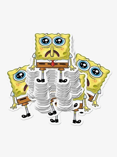 SpongeBob SquarePants Sad Sticker Pack