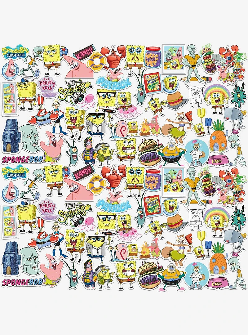 SpongeBob SquarePants Bikini Bottom Sticker Pack