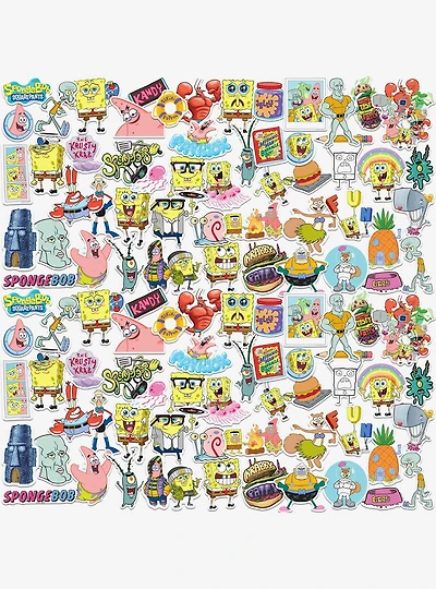 SpongeBob SquarePants Bikini Bottom Sticker Pack
