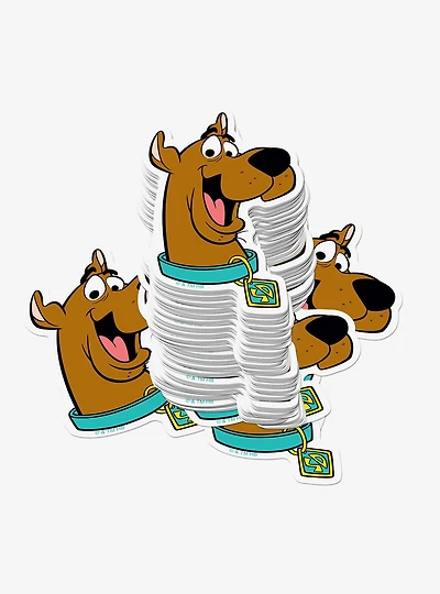 Scooby-Doo! Face Sticker Pack