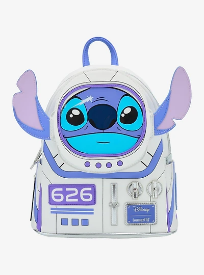Loungefly Disney Lilo & Stitch Astronaut Stitch Figural Mini Backpack — BoxLunch Exclusive