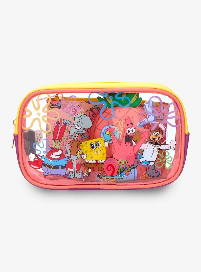 SpongeBob SquarePants Characters Cosmetic Bag Set