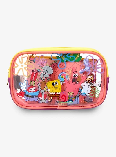 SpongeBob SquarePants Characters Cosmetic Bag Set